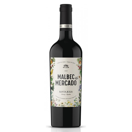 Vino Santa Julia Tinto Malbec del Mercado 750 ml