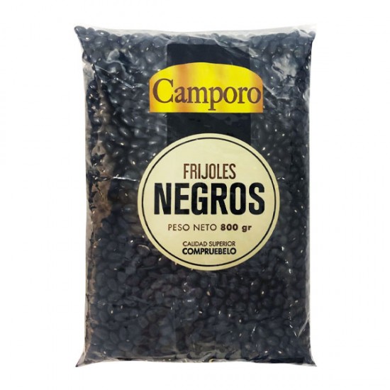 Frijoles Negros Camporo 800 gr