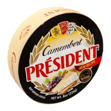 Queso Camembert importado President pieza 225 gr aprox