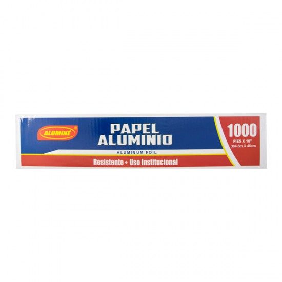 Papel Aluminio 1000 Pies X 18 Inches 1000 Pies Reya
