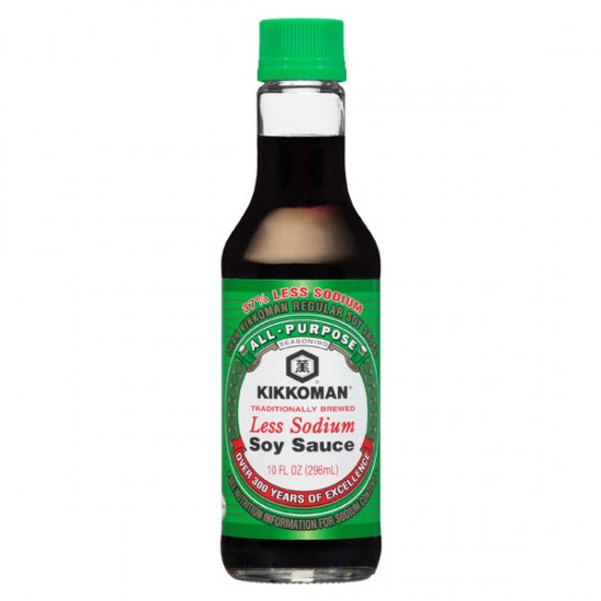 Salsa de Soya Reducida en Sodio Kikkoman  296 ml