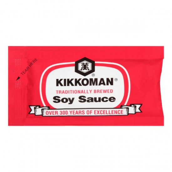 Salsa de soya Kikkoman 500 sobres caja