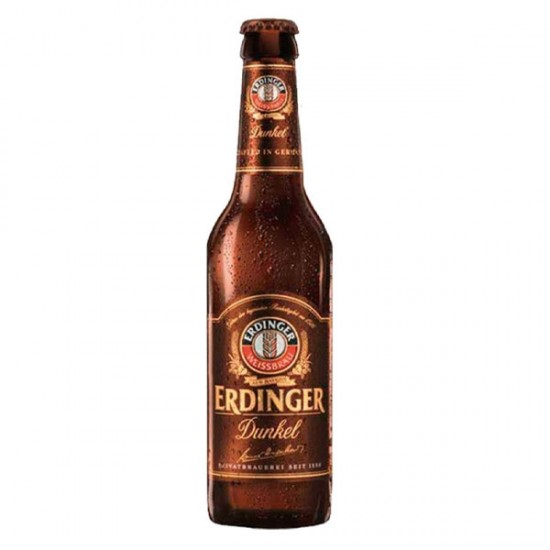 Cerveza Erdinger Dunkel Negra 5.6%alcohol 330ml