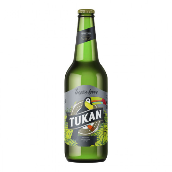 Cerveza Tukan Tropic Beer 4% botella 330ml