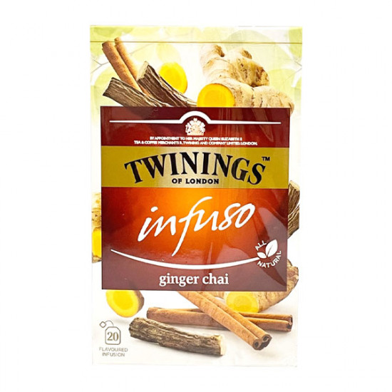 Té infuso Ginger Chai Twinings 30gr