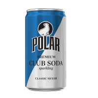 Club soda Polar Mixes lata 222ml