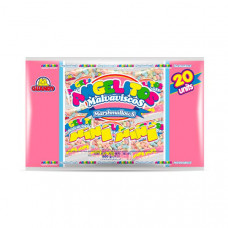 Marshmallows bolsón mini colores Guandy 8x20x40g