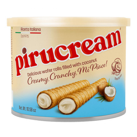 Barquillo de coco Pirucream 300g