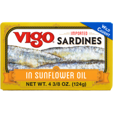 Sardinas en aceite Vigo 124g
