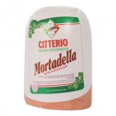 Mortadela pistacho importado Citterio pieza 3.3 kg aprox/se muestra precio por kg