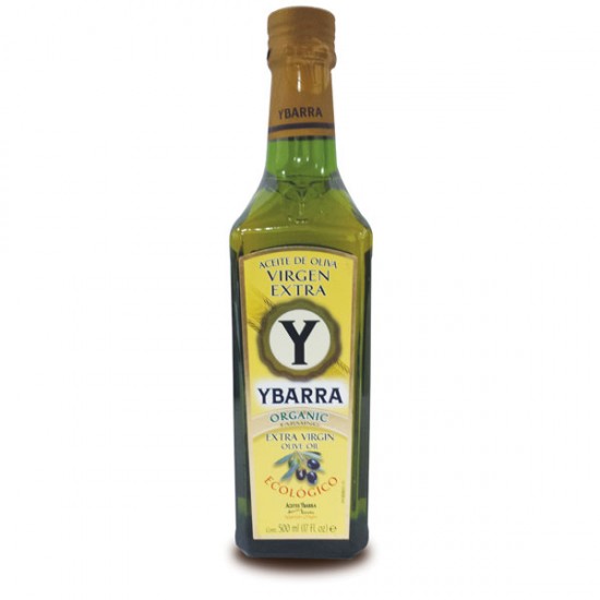 Aceite de Oliva Extra Virgen Orgánico Ybarra 500 ml