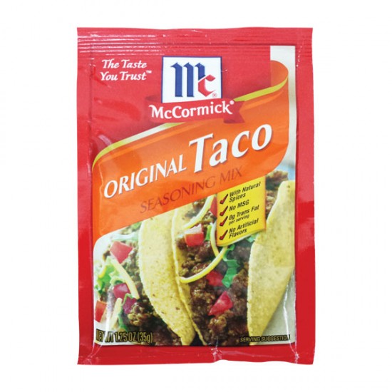 Sazonador Para Taco McCormick 28 gr