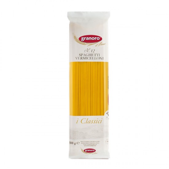 Pasta Spaguetti Vermicelloni Granoro #12 500 gr