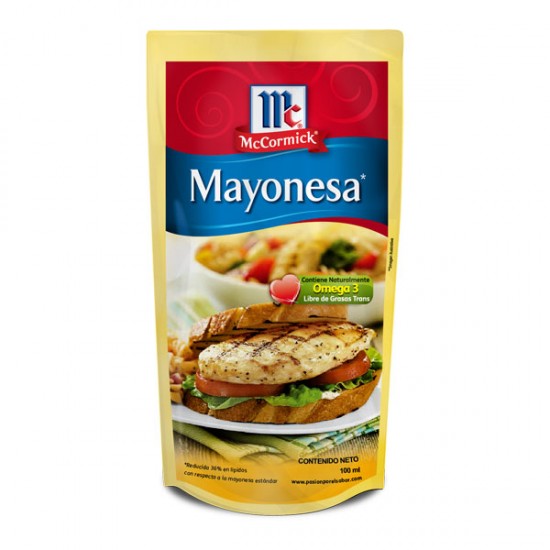 Mayonesa Natural Doy Pack McCormick 100 gr