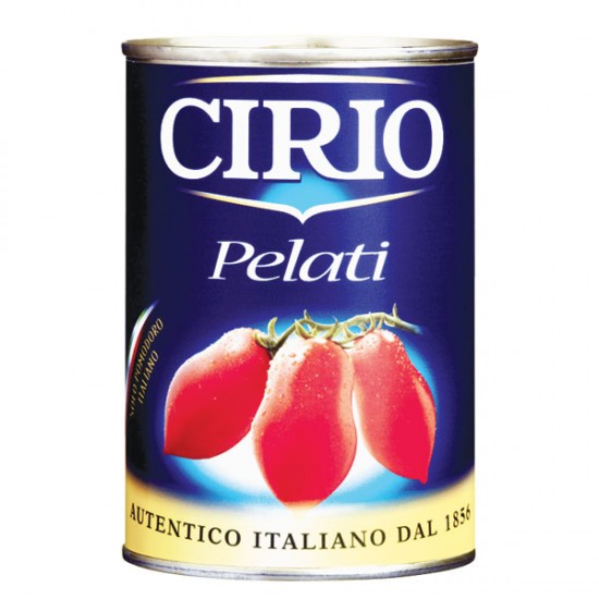 Tomate Pelado Lata Cirio 400 gr