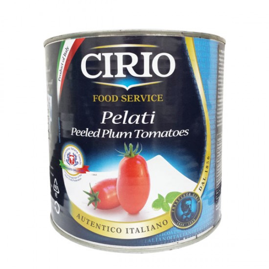 Tomate Pelado Lata Cirio 2.5 kg