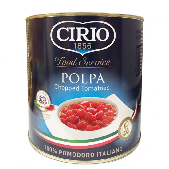 Tomate en Trozos Lata Cirio 2.5 kg